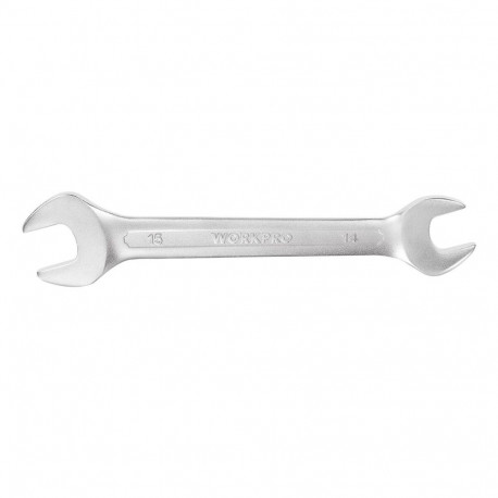 Fixed head open ended wrench Workpro 14-15 mm
