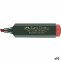 Marker Faber-Castell TEXTLINER 48 Punane (10 Ühikut)