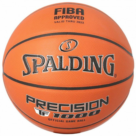 Korvpalli Pall Spalding TF-1000 Precision Fiba Mitmevärviline 6 aastat Puit