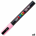 Acrylic paint marker POSCA PC-3M Light Pink 0,9-1,3 mm (6 Units)