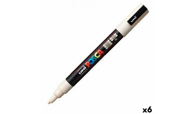 Akrüülvärvi marker POSCA PC-3M Beež 0,9-1,3 mm (6 Ühikut)