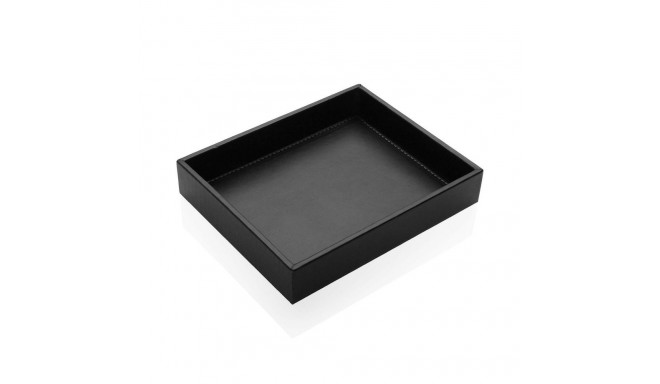 Valet Tray Versa Black 17 x 3,7 x 21 cm