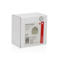 Table clock Versa Luxa White Plastic 5,8 x 10 x 10 cm