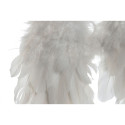 Hanging decoration Home ESPRIT White Golden Feather 28 x 4 x 33 cm (2 Units)