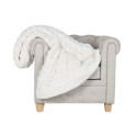 Blanket Home ESPRIT Beige 220 x 240 x 1 cm