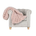 Blanket Home ESPRIT Light Pink 220 x 240 x 1 cm