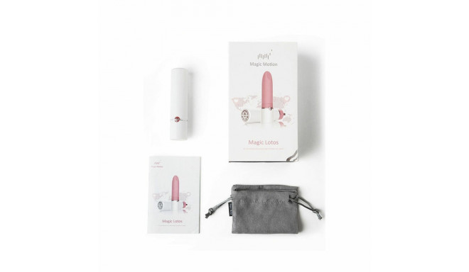 Bullet Vibrator Magic Motion White/Pink