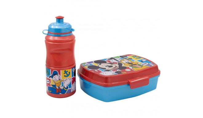 Piknikukorv Pudeliga Mickey Mouse CZ11277 380 ml 17 cm Plastmass