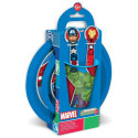 Laste lauanõude komplekt The Avengers CZ11309 Plastmass (5 Tükid)
