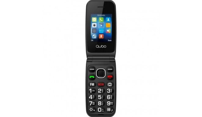 Mobilais Telefons Senioriem Qubo NEO2NW BK SOS 2.4" 32 MB