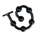 Anal Beads Virgite Silicone Black