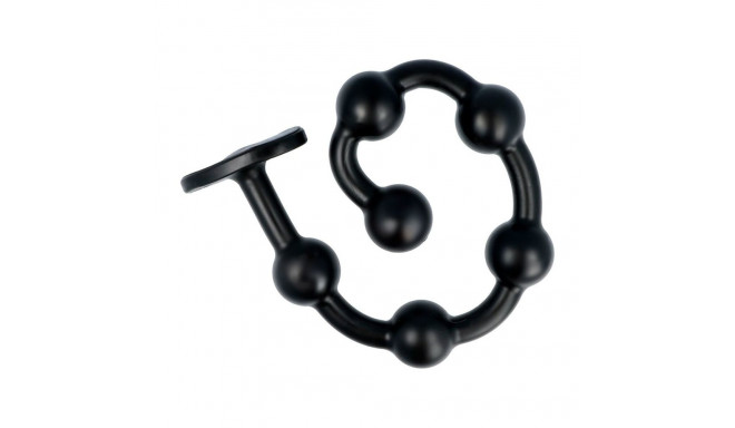 Anal Beads Virgite Silicone Black