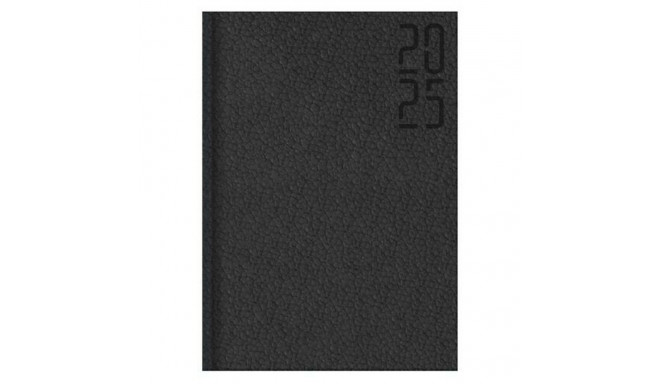 Appointment book Deusto D08 BASE ID-COLFOSCO Black A5 14,8 x 21 cm 2025