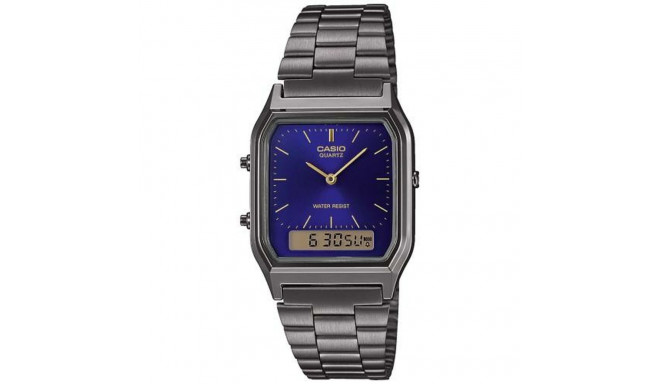 Men's Watch Casio AQ-230EGG-2AEF Black Silver
