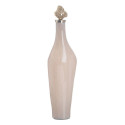 Bottle Cream Golden Aluminium Crystal 15 x 12 x 56 cm Decorative