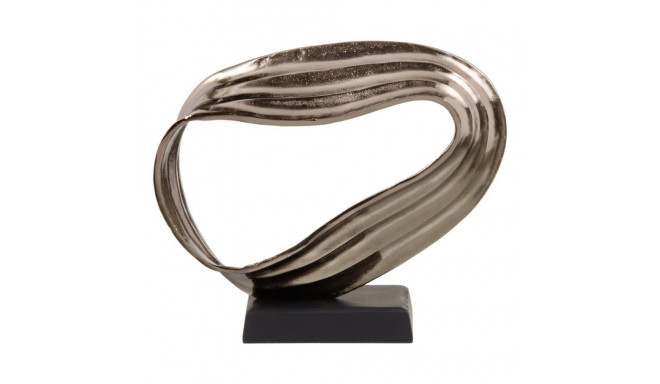 Decorative Figure Black Silver Aluminium 36,8 x 15 x 32 cm