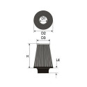 Õhufilter Green Filters B61.75 Universaalne