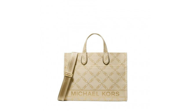 Sieviešu Rokassoma Michael Kors Gigi Bēšs 39 x 30 x 10 cm