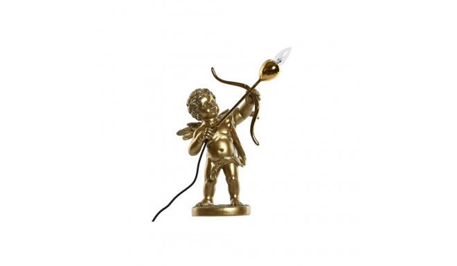 Desk lamp Home ESPRIT Golden Resin 220 V 31,5 X 22 X 47 cm