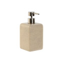 Soap Dispenser Home ESPRIT Cream Silver Resin Polyethylene 8 x 8 x 18 cm