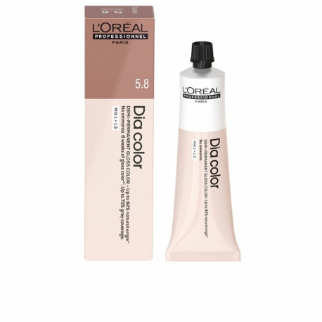 Poolpüsiv värv L'Oreal Professionnel Paris DIA COLOR Nº 7.18 60 ml
