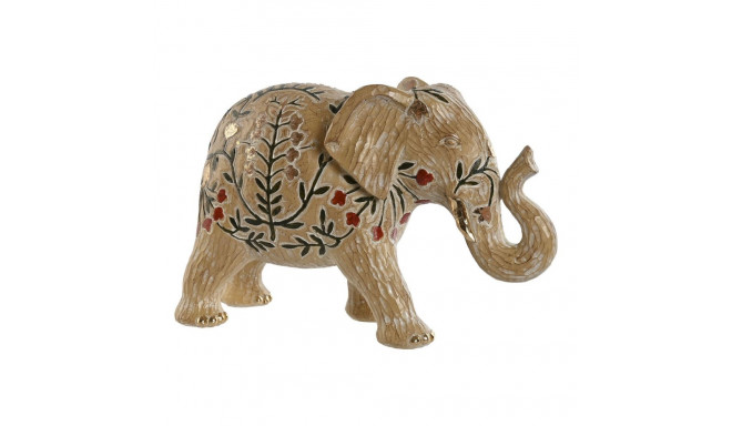 Decorative Figure Home ESPRIT Multicolour Elephant 32,5 x 12,5 x 21 cm