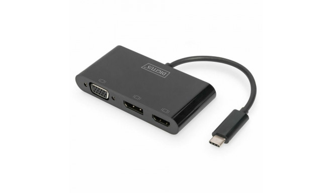 USB-jaotur Digitus DA-70859 Must