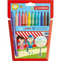 Felt-tip pens Stabilo POWER Multicolour (6 Units)