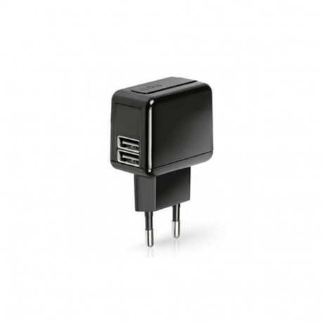 Wall Charger SBS TETRAV2USB31A Black