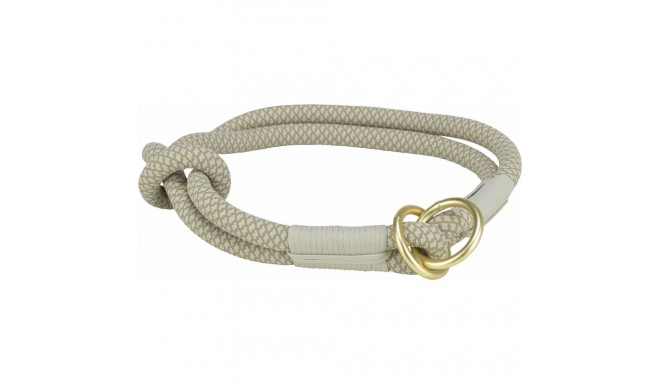 Dog Training Collars Trixie Soft Rope Grey Light grey S/M 40 cm