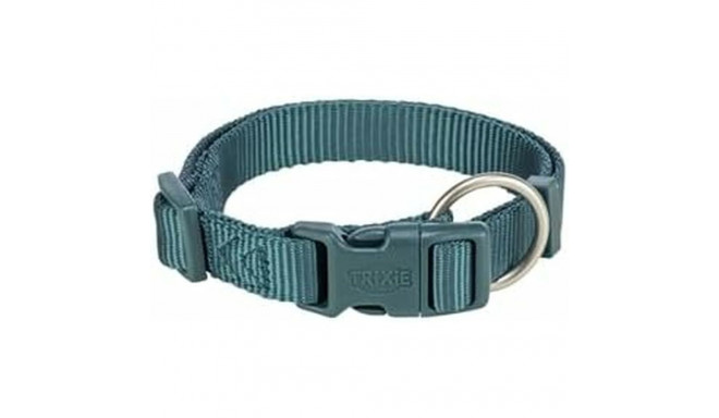 Dog collar Trixie Premium Blue M/L 35-55 cm