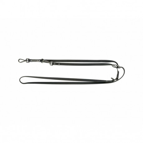 Adjustable dog leash Trixie CityStyle Black S/M