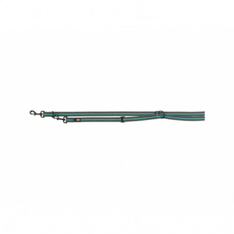 Adjustable dog leash Trixie Fusion Graphite Azul Océano L/XL