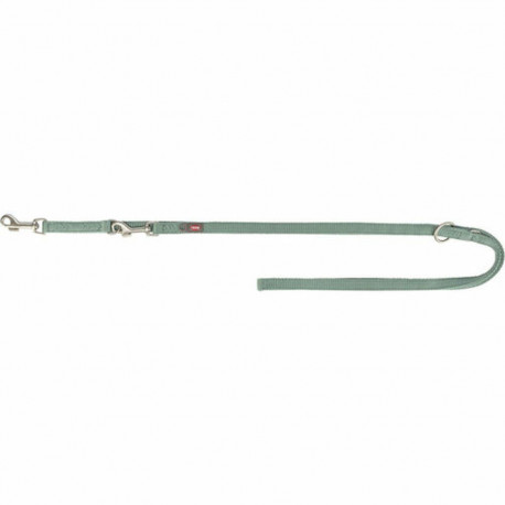 Adjustable dog leash Trixie Premium Green M/L