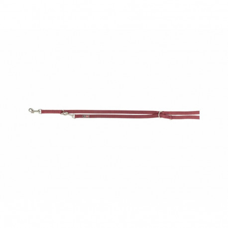 Adjustable dog leash Trixie Premium Red