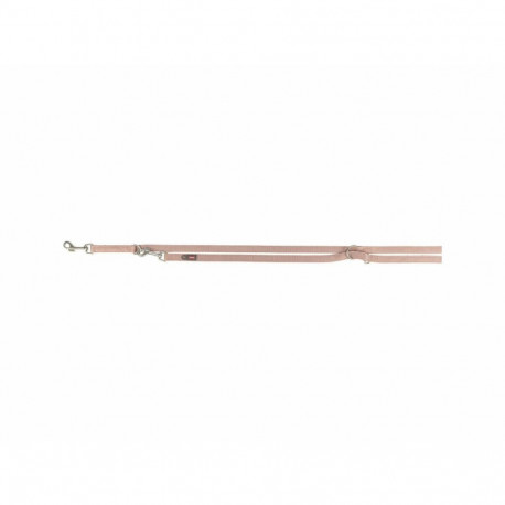 Adjustable dog leash Trixie Premium Blush L/XL