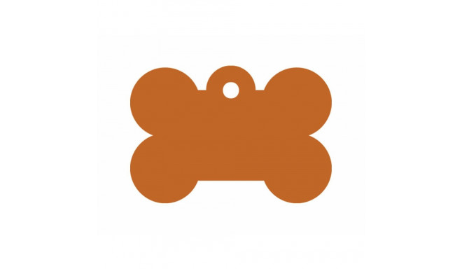 Identification plate for collar Imarc Bone Orange