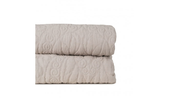 Bedspread (quilt) Beige 180 x 1 x 260 cm