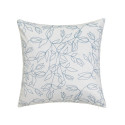 Cushion BELLS Blue Printed Velvet 45 x 10 x 45 cm