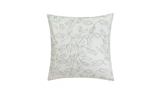 Cushion BELLS Green Printed Velvet 45 x 10 x 45 cm