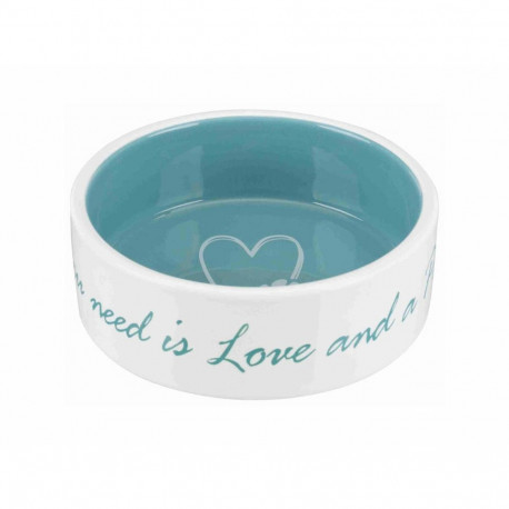 Dog Feeder Trixie Pet's Home Blue Cream Ø 12 cm 300 ml