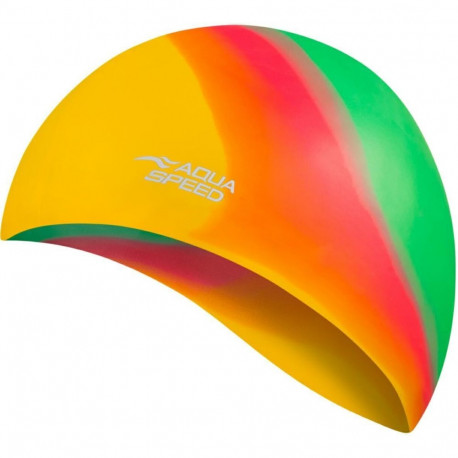 Ujumismüts Aqua Speed Bunt 49 kollane/roheline