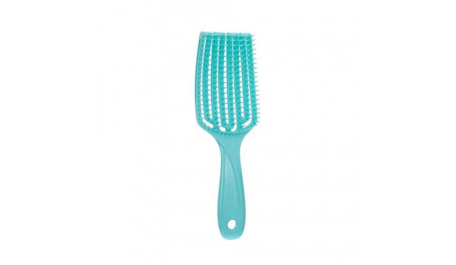 Anti-static hairbrush blue