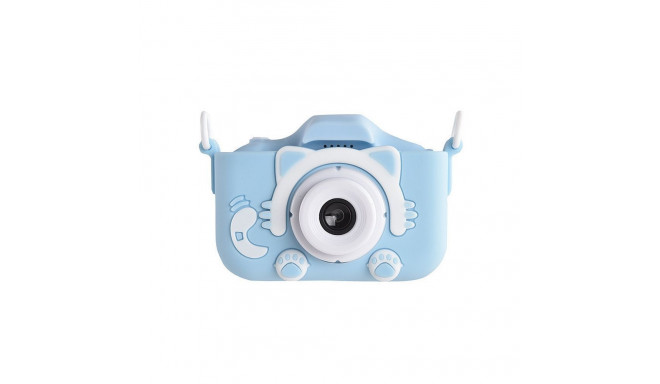 Digital camera for kids cat shape 40Mpx X5S blue