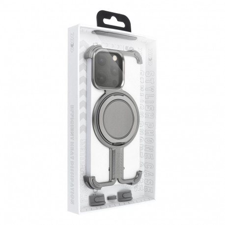 Case TITANIUM Bracket for IPHONE 16 PRO MAX silver