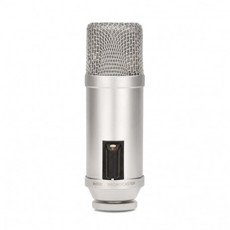 RØDE stuudiomikrofon Broadcaster, hõbedane