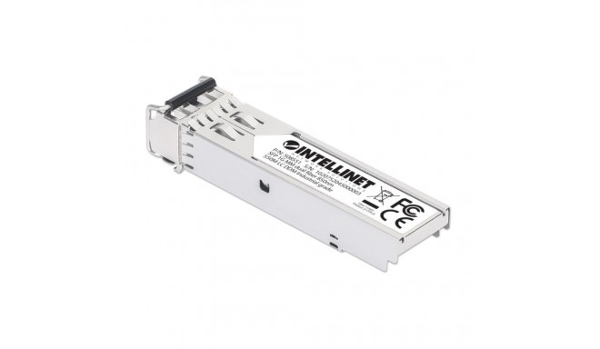 Intellinet Industrial Gigabit Fiber SFP Optical Transceiver Module 1000Base-SX (LC) Multi-Mode Port,