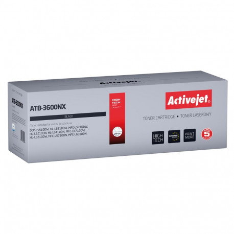 Activejet ATB-3600NX Toner (replaces Brother TN3600XL; Supreme; 6000 pages; black)