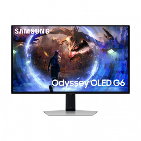 Samsung G60SD hõbedane arvutimonitor 68.6 cm (27") 2560 x 1440 pixels Quad HD OLED