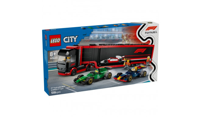LEGO City F1 veok RB20 ja AMR24 F1 autodega